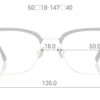 Multi Size Metal - Browline U019 Medium 97