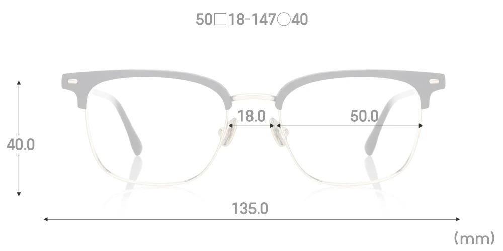 Multi Size Metal - Browline U019 Medium 97