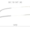 Multi Size Metal - Browline U019 Medium 97