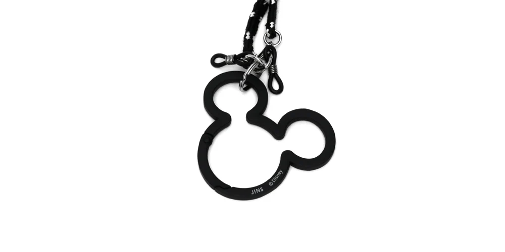 JINS x Disney Collection Glasses Cord (Black)