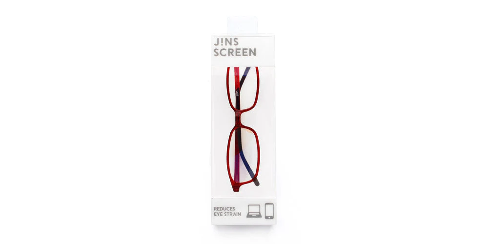 JINS SCREEN Boxed U101 Wine 76
