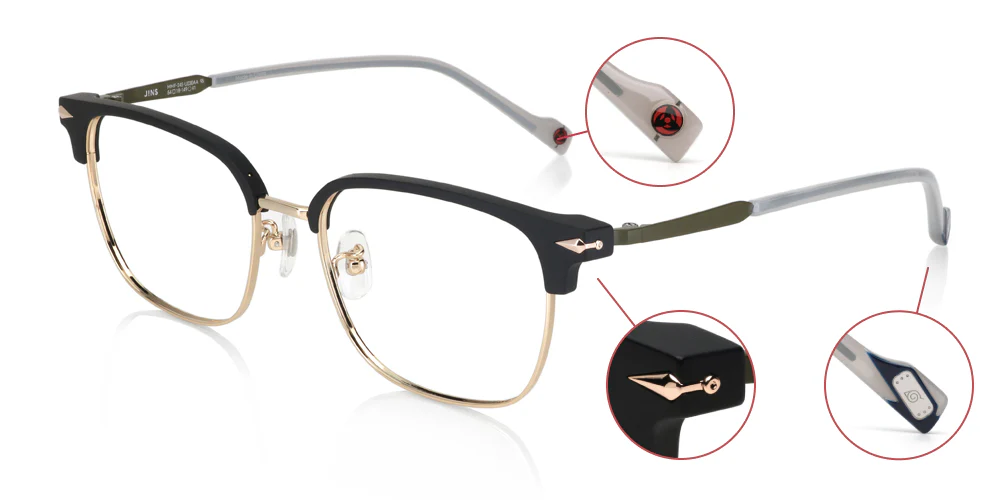 JINS x NARUTO KAKASHI Model Gold