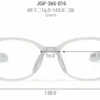 JINS SPORTS JUNIOR - Quick Fit 015 58