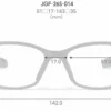 7715-jins-sports-junior-quick-fit-014-92-8.webp JINS SPORTS JUNIOR - Quick Fit 014 92