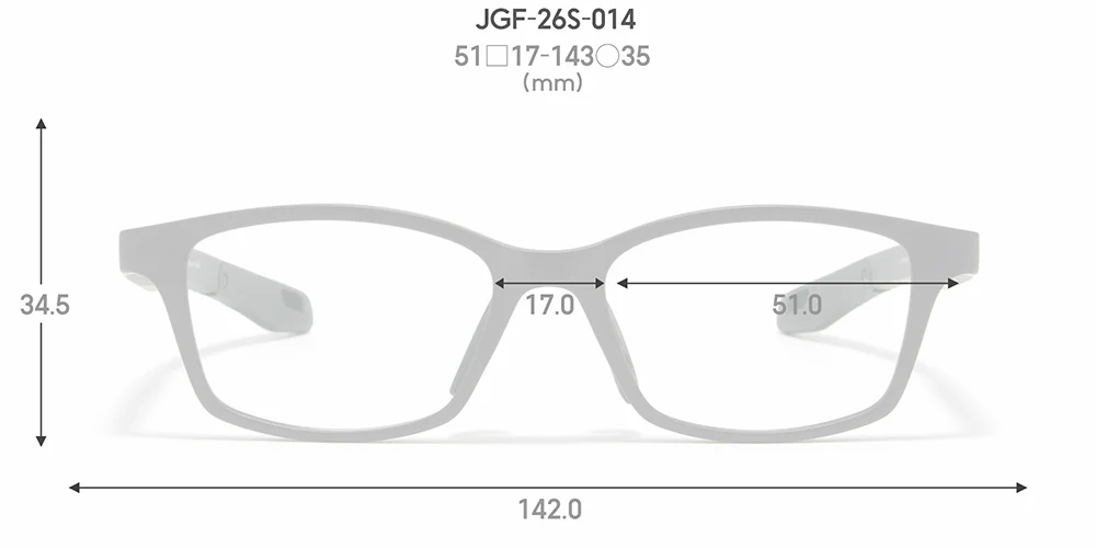 7715-jins-sports-junior-quick-fit-014-92-8.webp JINS SPORTS JUNIOR - Quick Fit 014 92